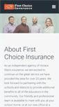 Mobile Screenshot of firstchoice-ins.com